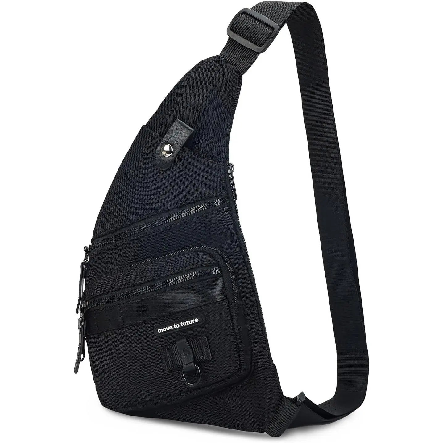 Sling Bag Anti-theft Crossbody Chest Shoulder Backpack Women Men, Lightweight Personal Pocket Bag for Hiking Travel
