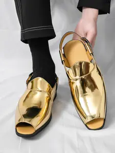 Men's Fashionable Solid Color Slip on Low Top Loafers, Casual Comfortable Breathable Dress Shoes for Daily Wear, Lightweight Breathable Shoes for All Seasons, Boy