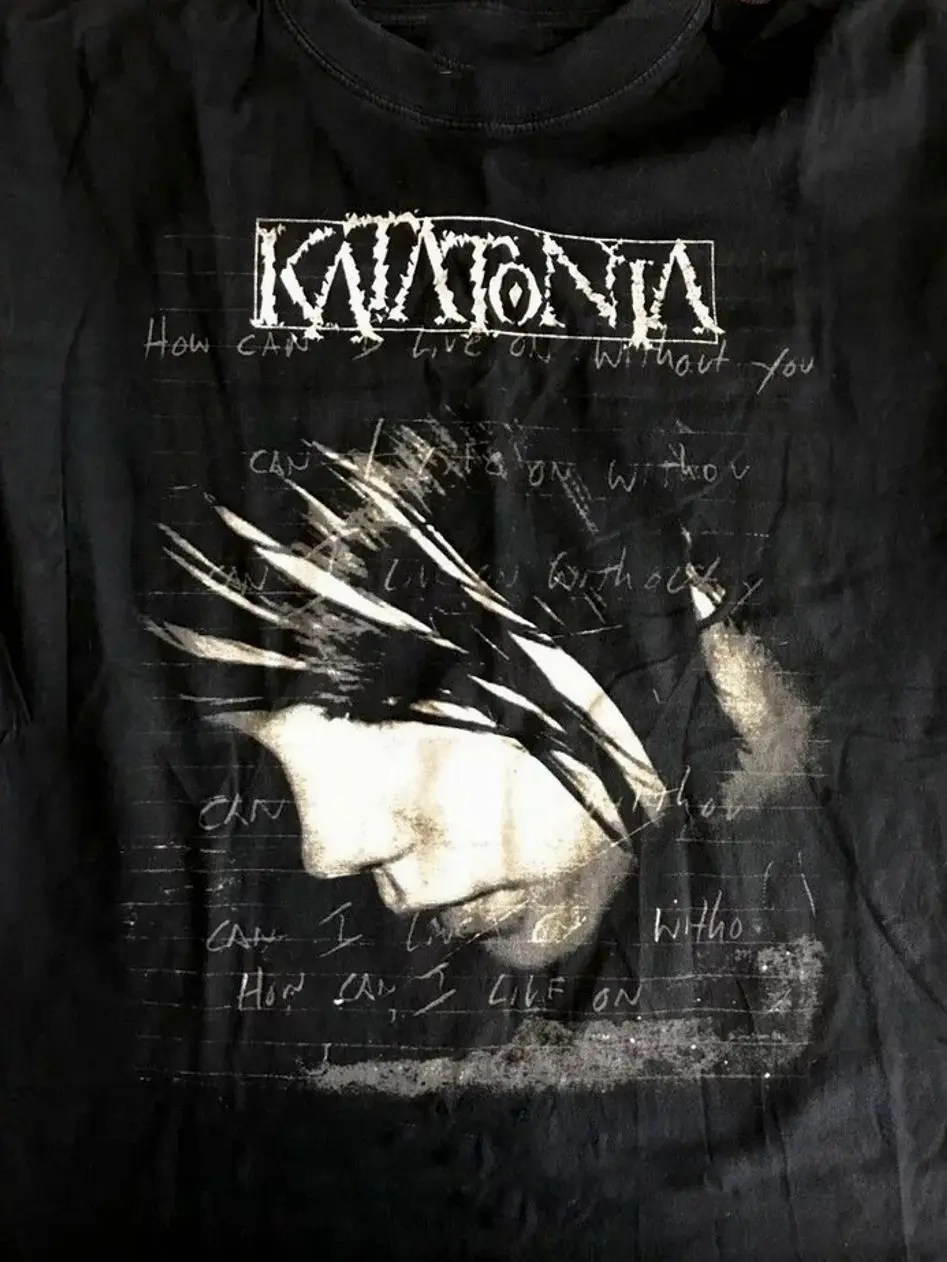 Katatonia Band Music For Lovers Black T-Shirt Cotton Full Size BT1034 V
