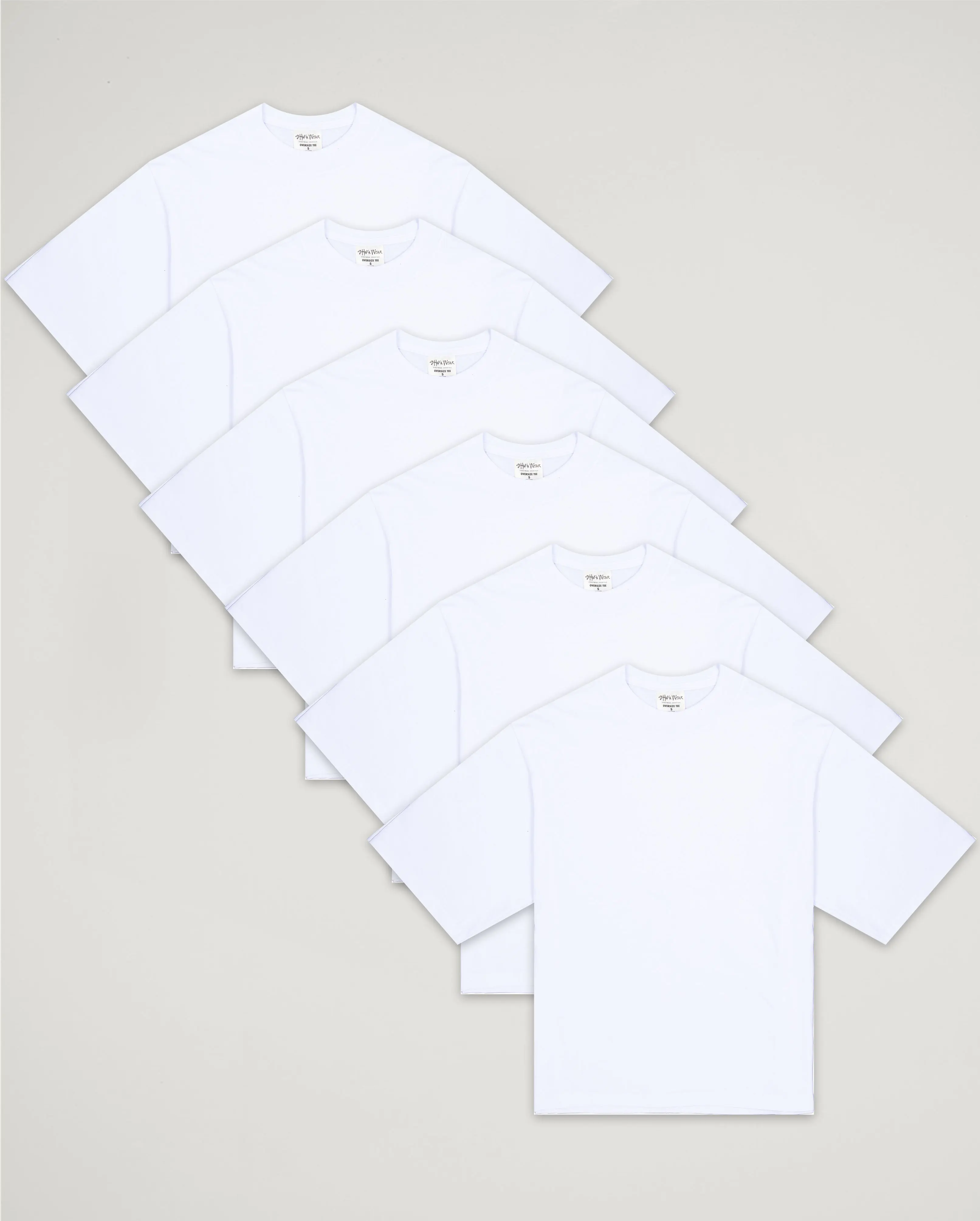 7.5oz Max Heavyweight Oversized Tee 6-Pack Bundle