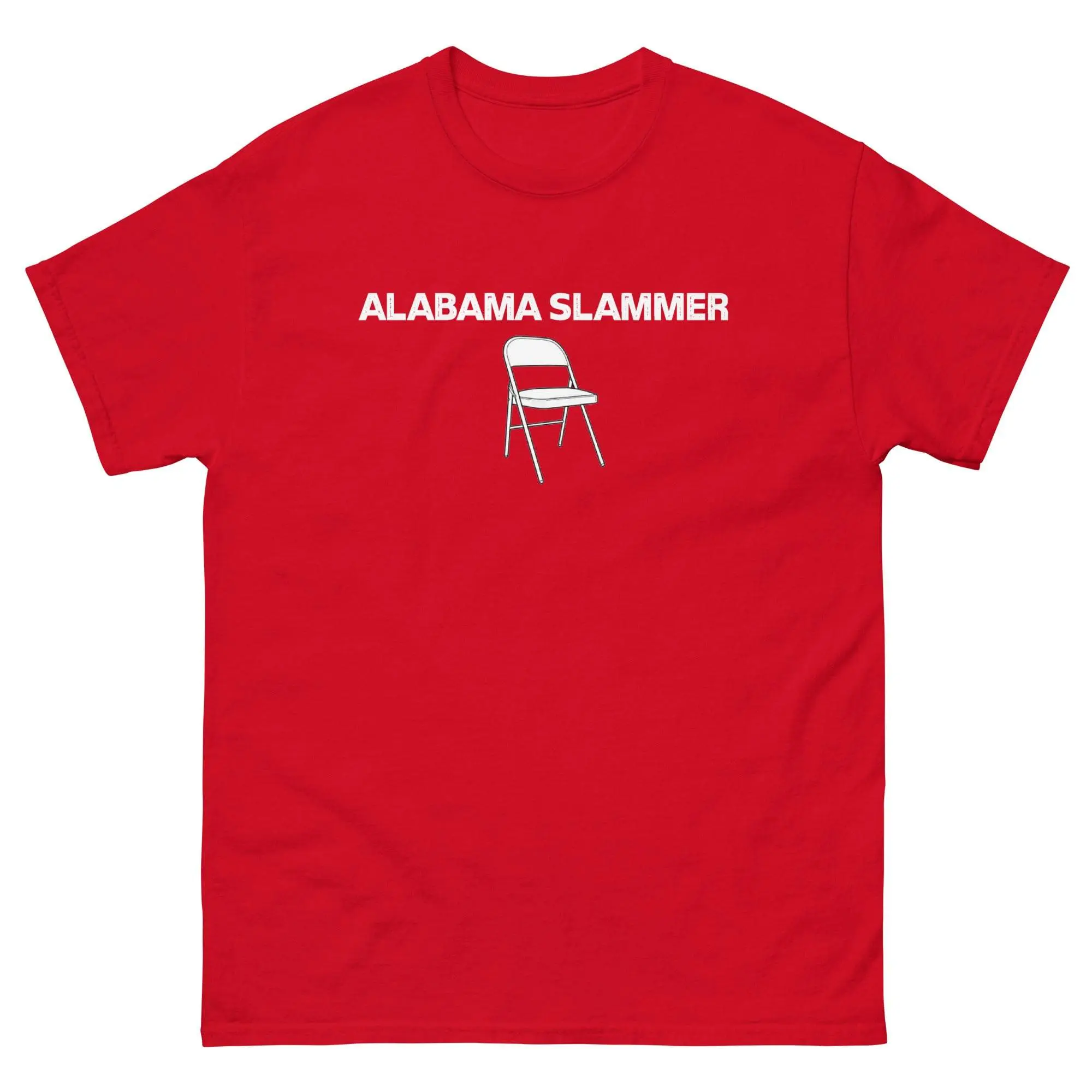 Alabama Slammer - Montgomery Brawl Folding Chair Men's classic tee