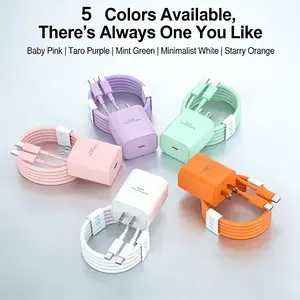 2Pack 45W For iPhone 17 16 Pro Max Charger Plug, 10ft Type C Charging Cable Cord Fast Charging Android Phone Wall Charger for iPhone 17 Pro Max/17 Pro/Air/17/16/16Pro/16ProMax/Plus/15/S25