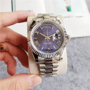 Premium Silver Tone Timeless Gentleman Business Wristwatch
