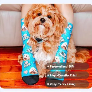 Custom Pet Portrait Socks – A Unique Gift for Every Pet Lover