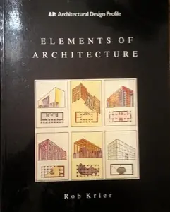 USED-Elements of architecture (Architectural design profile) by Rob Krier (Paperback)