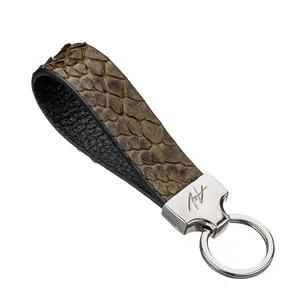 Keychain Stone Mud Green