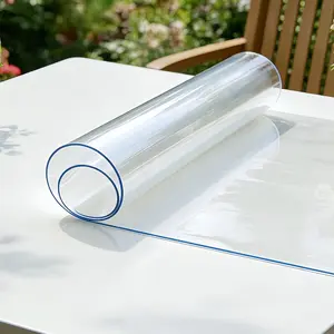 High-Temperature Resistant Table Mat, Oil-Proof and Waterproof, Easy to Clean, Effectively Protects Countertops, Single Piece, Clear