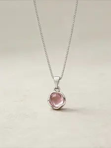 Elegant Crystal Pendant Necklace for Women, Stylish Simple Design, Exquisite Trendy Pendant, Versatile Daily Commute Jewelry, Fashionable Everyday Accessory, Dainty Necklace, Daily Wear Necklace