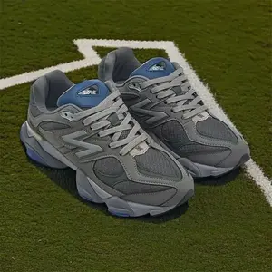 Trendy 2025 Unisex Sport Sneakers – Everyday Chunky Mesh Suede Running Sneakers for Men and Women with Soft Cushion Support and Anti-Slip Features