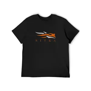 Men's Cotton T-Shirt Sitka Gear Men's Daily Cotton Short-Sleeved Logo T-shirt