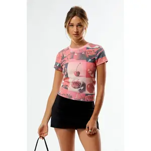 PS / LA Women's AOP Fruit Skimmer T-Shirt