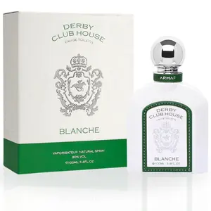 Derby Club House Blanche EDP Spray 100ML (3.4 OZ) By Armaf | Illuminate Your Presence With This Exotic Fragrance.
