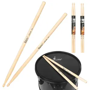5A Drum Stick, 1 Count Drum Stick with Drumsticks Holder & Drum Head, Durable and High Quality Drum Accessories for Drummers