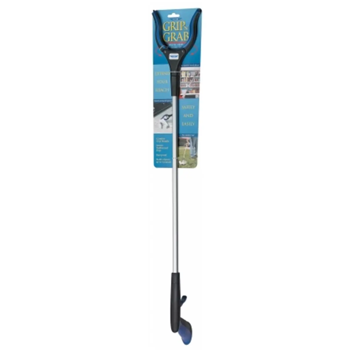 Ettore Products 32 in. Grip N Grab Ext Reach 49036, Outdoor, High Reach, Rubber Grip