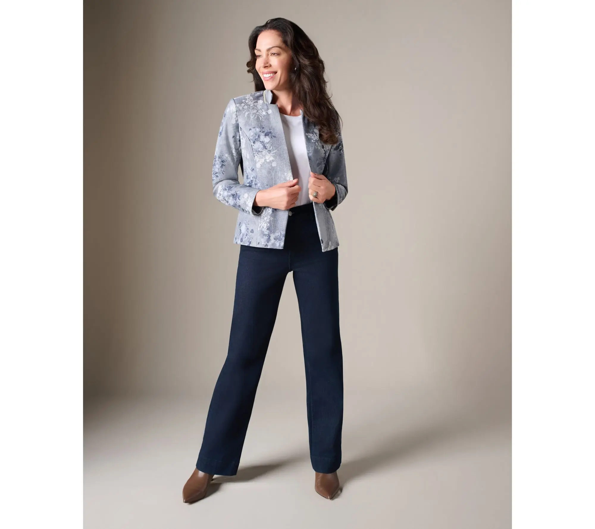 Women with Control Contour Curves Petite Indigo La Petite Jeans