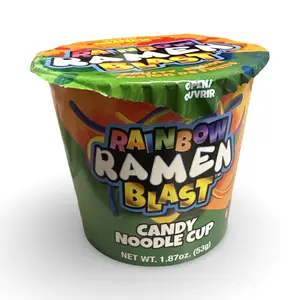 Candy Ramen Bowls, 3 Pack, With Candy Sticks, Gel Candy, Popping Candy and Gummy Noodles. Candy Ramen Bowls, 3 Pack, With Candy Sticks, Gel Candy, Popping Candy and Gummy Noodles.