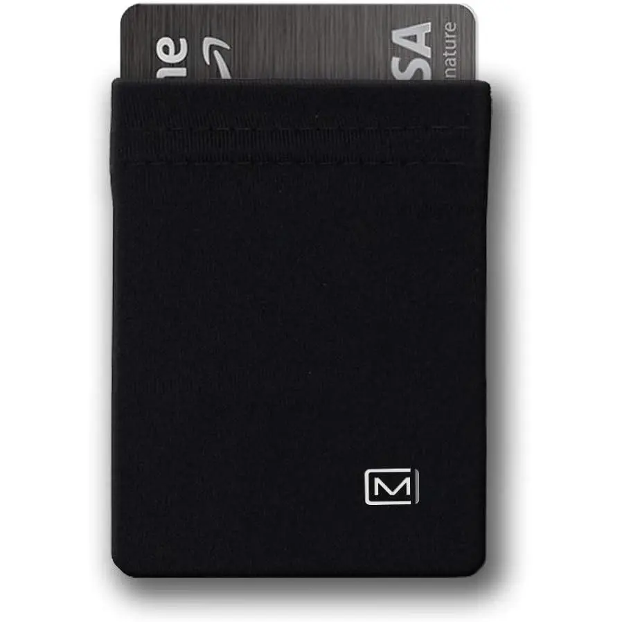 Elastic Minimal Card Holder, Ultra Thin Minimalist Wallet for Men & Women, Credit Card & Business Card Holder, Slim Credit Card Wallet
