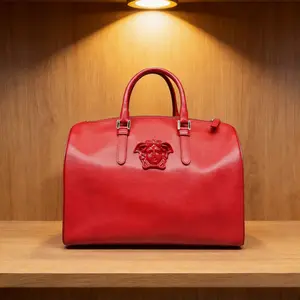 Pre-owned VERSACE Leather Shoulder Bag D0609223718