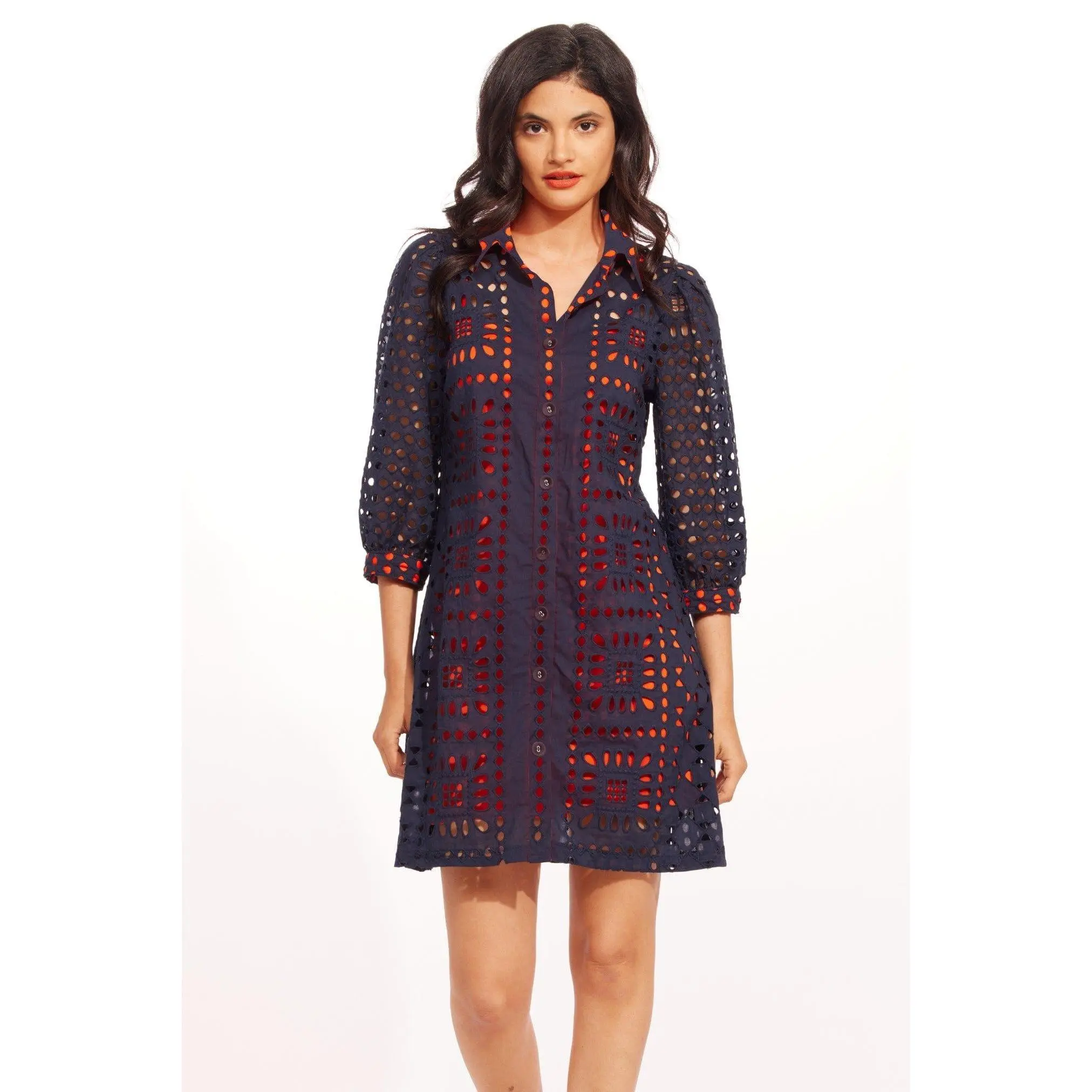 Aspen Dress - Grenada Eyelet