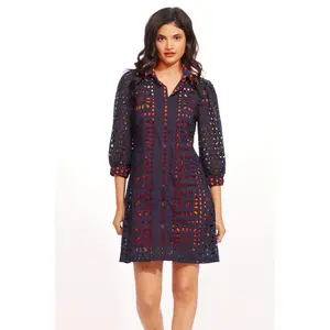 Aspen Dress - Grenada Eyelet