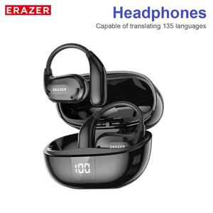 erazer xt66pro ows wireless bluetooth-compatible earbuds, real-time translation in 135 languages, supports music calls and sports