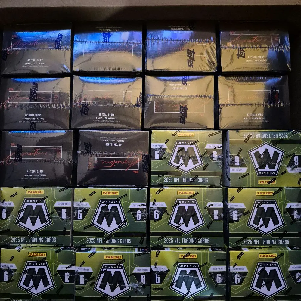 2025 mosaic and topps signature