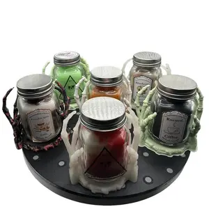 Spooky Candle Holder and Candle Combo Pack