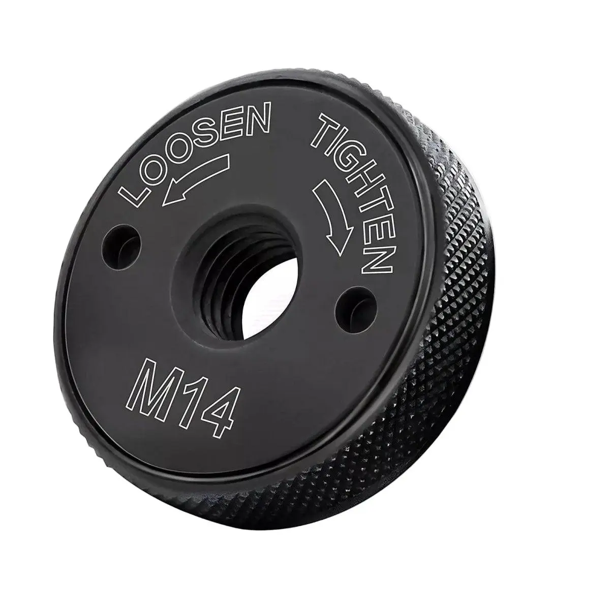 M14 Thread Lock Nut for Angle Grinders - Quick-Change Fastener, Fast-Locking, Hand-Tighten (Tools & Hardware, Fasteners & Hooks, Nuts)