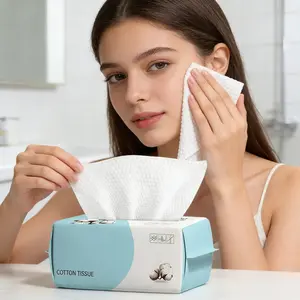 Face Towels, Disposable Face Towels Makeup Remover Dry Wipes, Soft  Dry Wipes Facial Cloths Towelettes for Washing and Drying, Facial Tissue for Cleansing, Skincare