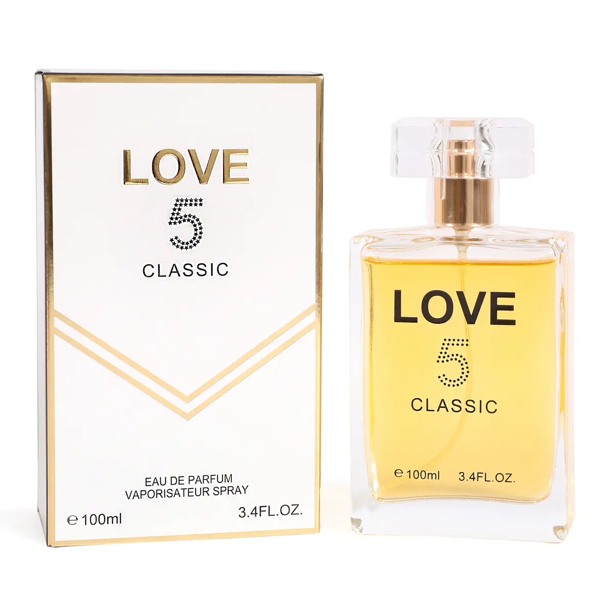 Love 5 Classic Eau De Parfum 100ml/3.4fl.oz. Spray Perfume for Women - Women's Fragrance