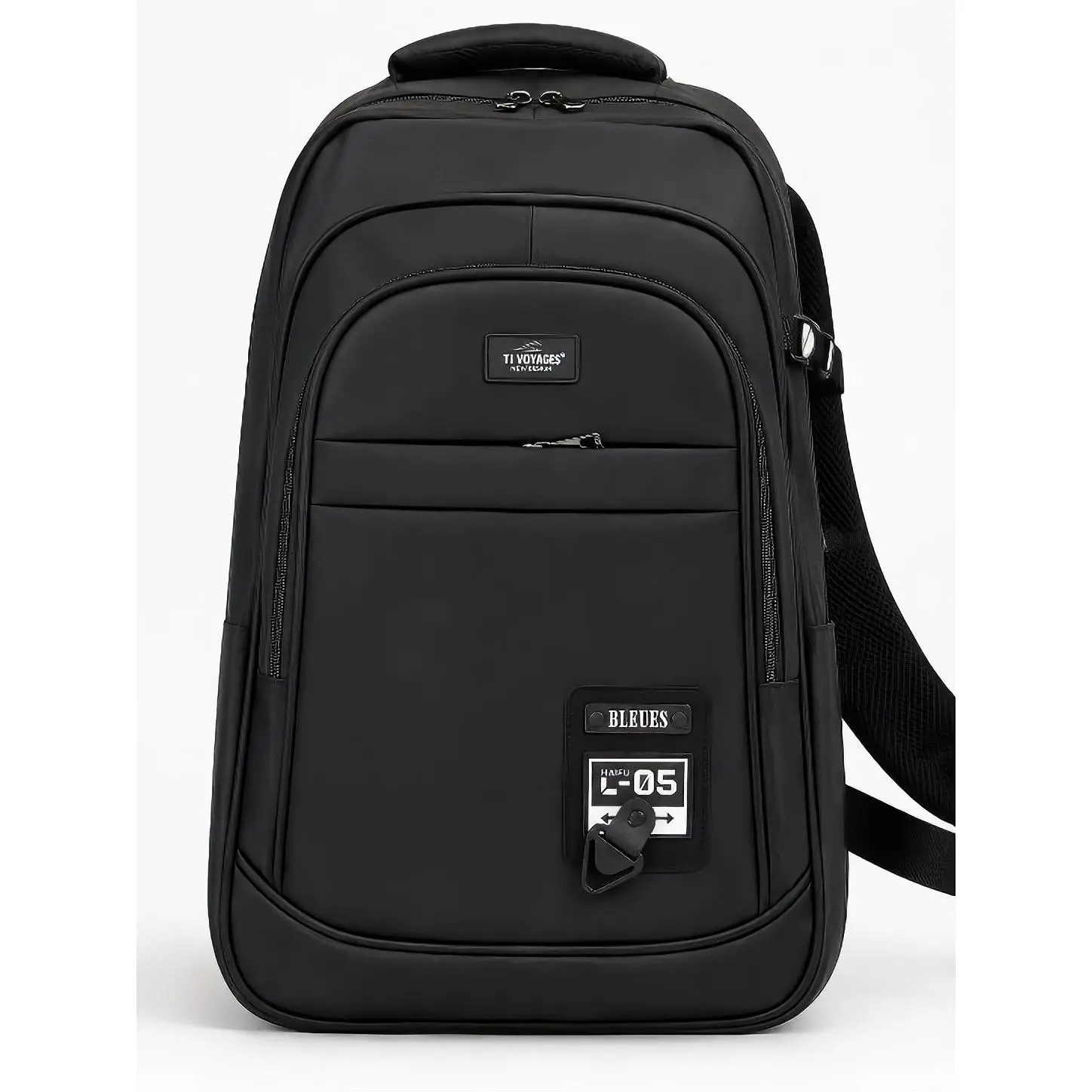 Unisex Black Casual Backpack for Laptop School Use Everyday L-05 Model