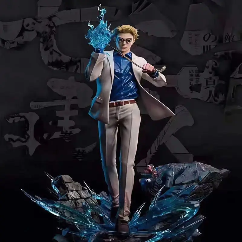 In-Stock 28cm Jujutsu Kaisen Model Nanami Kento Action Figure Anime Figurine Pvc Collectible Figuras Gk Statue Toys Gift