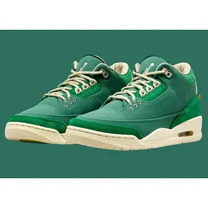 NIKE Jordan 3 Retro SP Nina Chanel Abney Bicoastal Black Malachite Noir All Seasons Casual Wear Bold Versatile Style