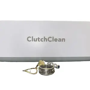 ClutchClean Ultrasonic Jewelry Pro Cleaner, 45KHZ 40W 640ML Portable Household Professional Cleaning Machine with Timer, Rings Glasses Makeup Clean adjustable length