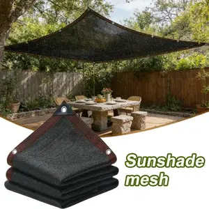 Garden Shade Cloth Mesh Tarp Sun Block UV Resistant Shade Net for Backyard Balcony Multipurpose Cover for Plants Patio Sunshade Canopy