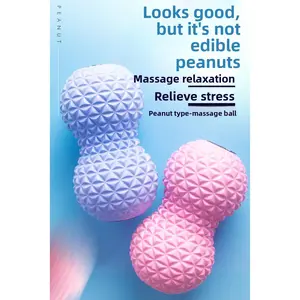 Peanut Massage Ball, Muscle Relaxation Ball for Cervical Spine & Foot Meridians, Fascia Ball, Fitness & Yoga Supplies, Yoga Ball massage tool
