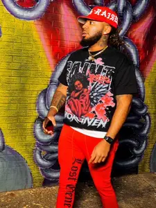 UNFORGIVEN Cropped T-shirt Stylish Streetwear for Men & Women High-Quality Cotton Material Unisex Crop Top Tee Perfect Everyday Casual Outfits