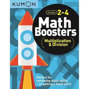 Kumon Math Boosters: Multiplication & Division, Grades 2-4, Ages 7-9, 144 pages Paperback – May 14, 2020