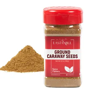 Eastanbul Ground Caraway Seeds, Caraway Ground Spice for Making Bread, 6.35.oz
