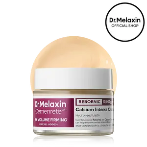 [Dr. Melaxin Official] Cemenrete Calcium Intense Cream | Anti-aging, Elasticity, Volume | Korean Cosmetic | 1.7 fl oz (50 ml)