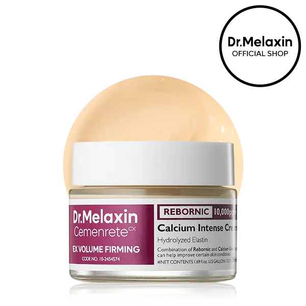 [Dr. Melaxin Official] Cemenrete Calcium Intense Cream | Anti-aging, Elasticity, Volume | Korean Cosmetic | 1.7 fl oz (50 ml)