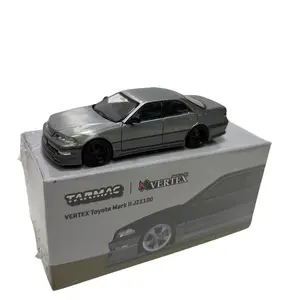 Tarmac Works Global64 Collection Vertex Toyota Mark II JZX100 (CHASE CAR) 1:64 Scale Limited Production, Box Open for Check, Brand New, Officially Licensed