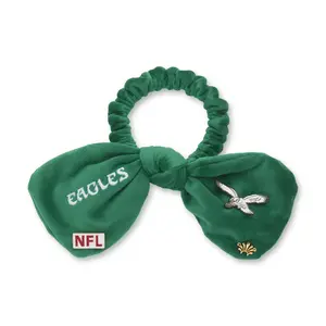 PHILADELPHIA EAGLES LELE SADOUGHI X NFL CLASSIC BOW SCRUNCHIE