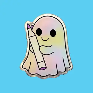 Marky the Marker Ghost Page Clip