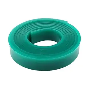 70 Durometer Silk Screen Printing  Rubber  Roll 6 FT 5x180cm Green Silk Screen Printing   Polyurethane