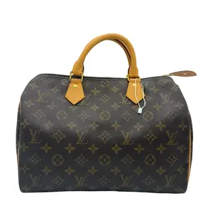 Pre-owned Louis Vuitton Monogram Canvas Speedy 30 Top Handle Handbag