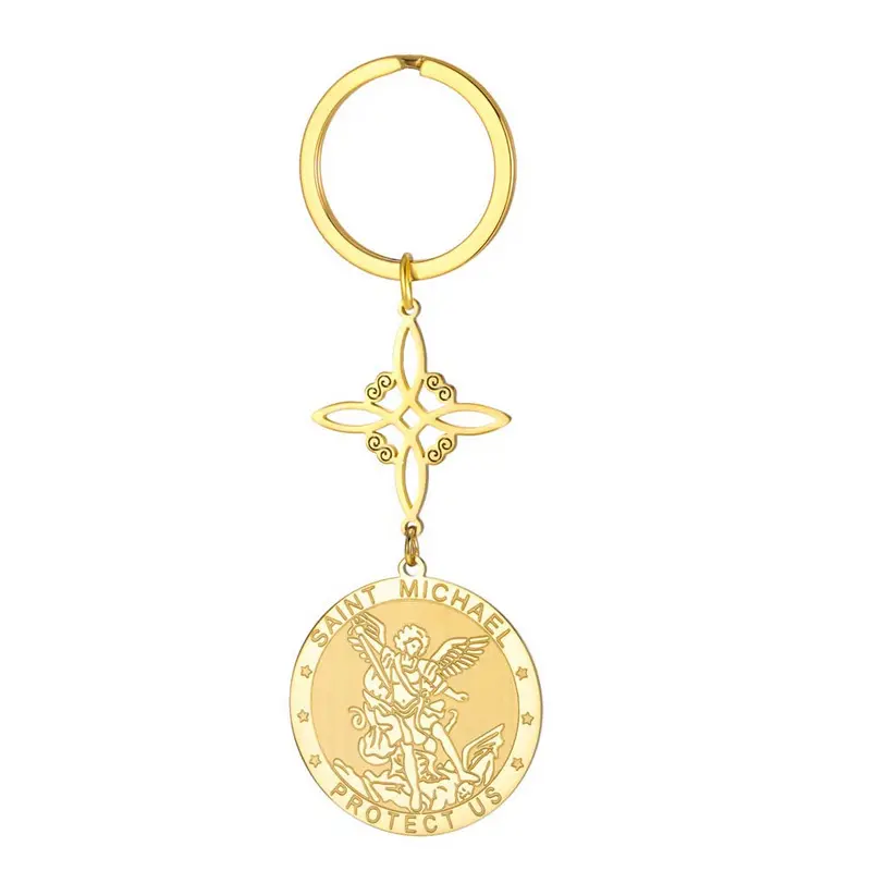 Double pendant style 5 (gold)