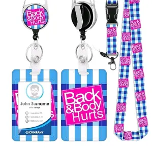 ID Badge Protector - Easy to Use, Ideal for Travel, Great for Family Function, Ideal for For Work