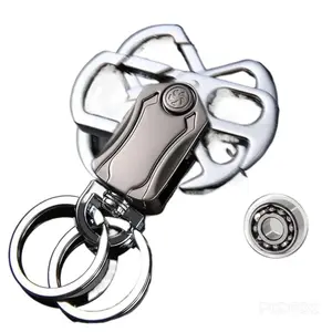Multi-Function Keychain for Men & Women, Fidget Spinner Keychain with Bottle Opener & Phone Holder, Compact Everyday Carry Keyring, Stress Relief Gadget for Keys, Car & Bags, Practical Daily Gift Idea