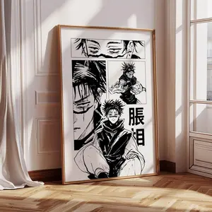 Solo Leveling Wall Art, Anime Manga Poster Print, Home Decor Gift for Otaku and Gamers